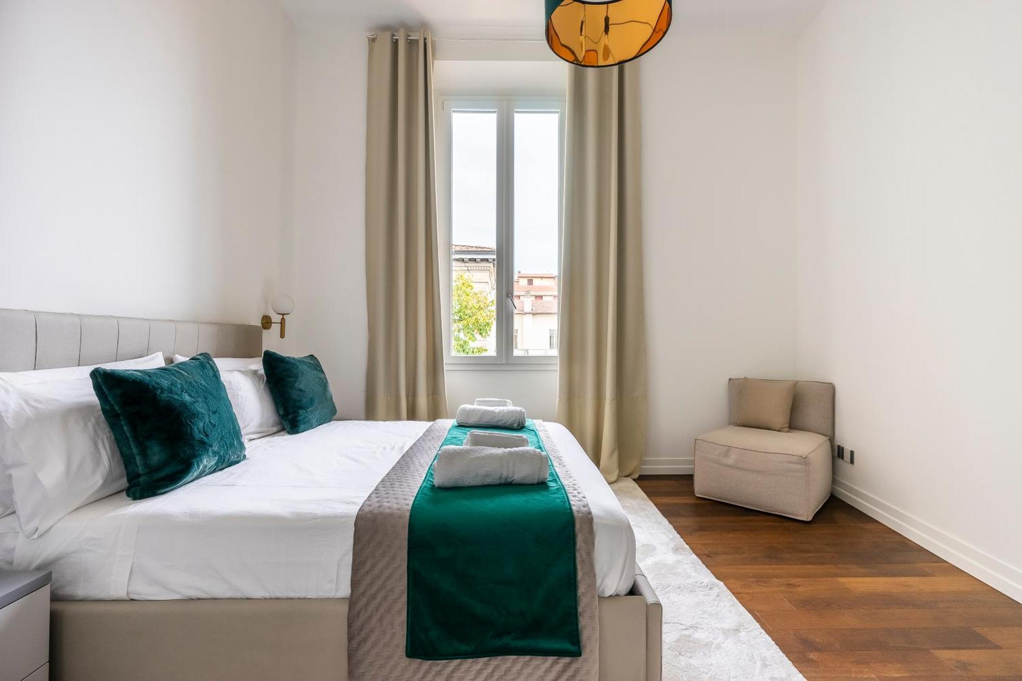San Marco White Appartamento Luxury Con Garage Su Richiesta فلورنس المظهر الخارجي الصورة